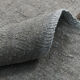 6x12 Gray & Black Modern Hemp Rug, 184x379Cm