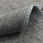 6x12 Gray & Black Modern Hemp Rug, 184x379Cm