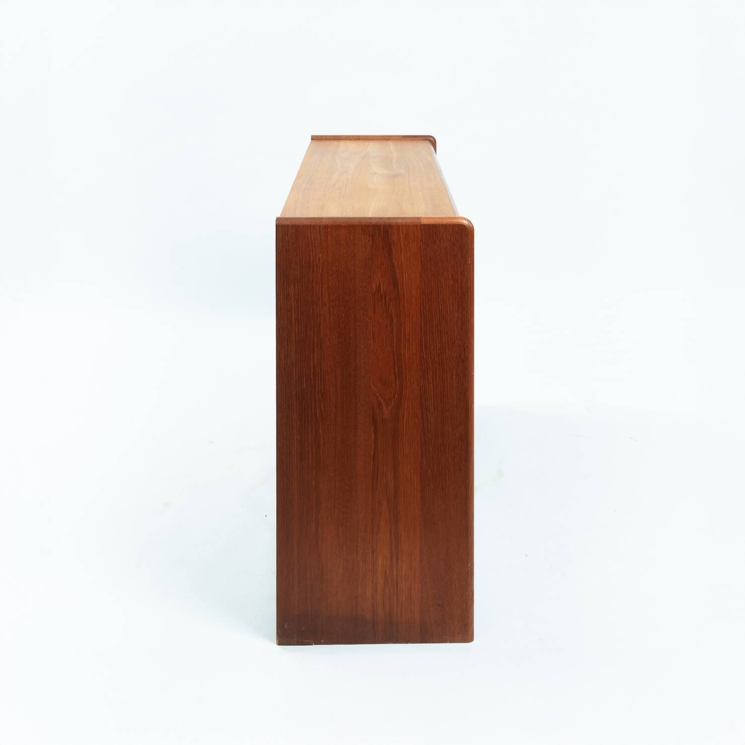 Danish teak Dyrlund credenza with visible joints, drawers and doors