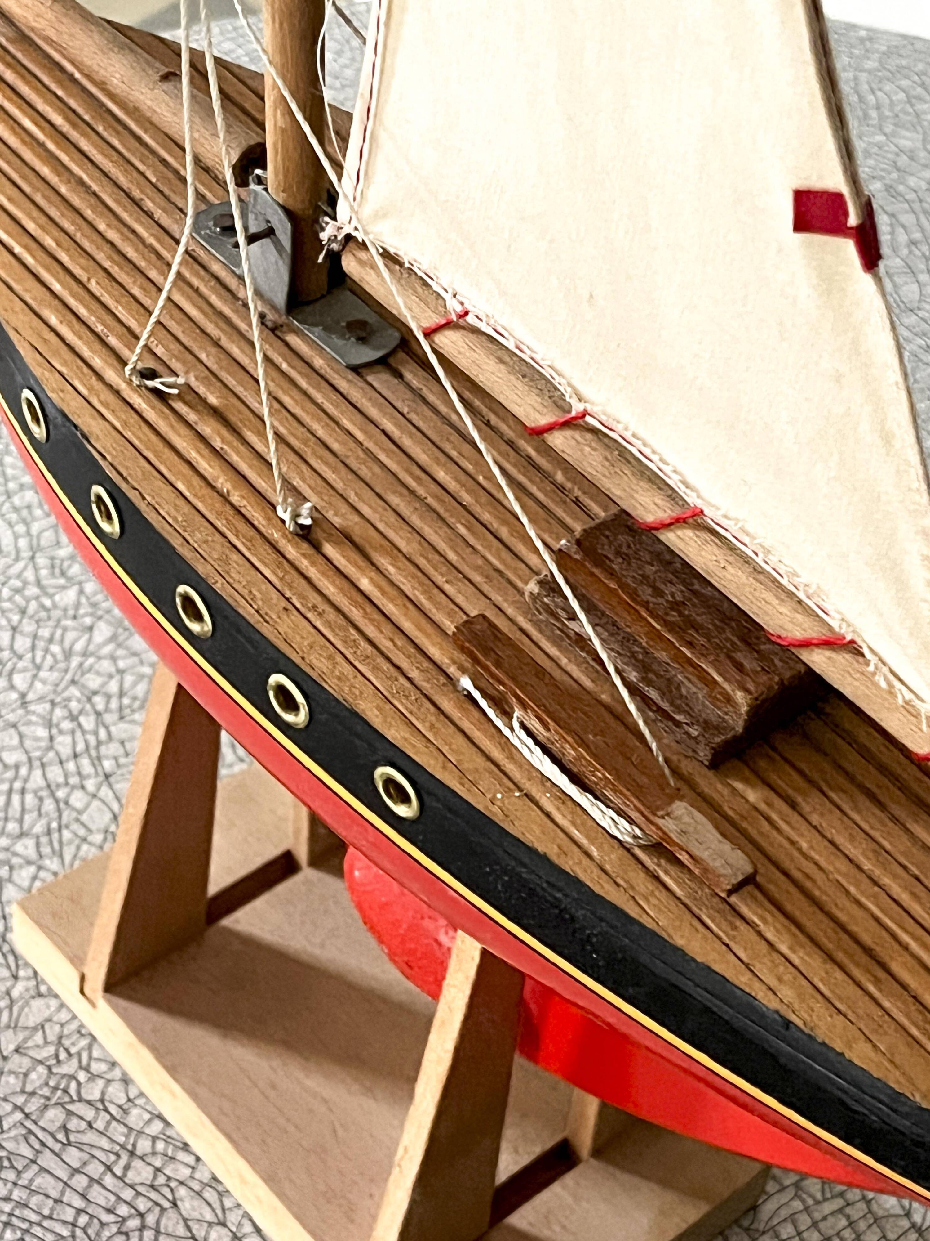 Tirot 500 basin sailboat, vintage toy.