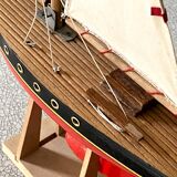 Tirot 500 basin sailboat, vintage toy.