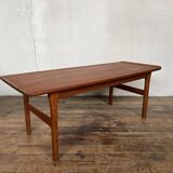 Scandinavian teak coffee table 1960 Denmark