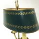 Bronze bouillotte lamp