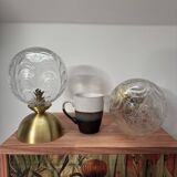 Pair of wall or ceiling lights - balls