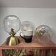 Pair of wall or ceiling lights - balls