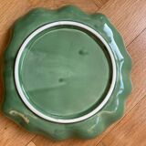 Cabbage leaf dessert plates