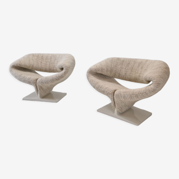 Set of Ribbon Chairs by Pierre Paulin for Artifort, 1960's