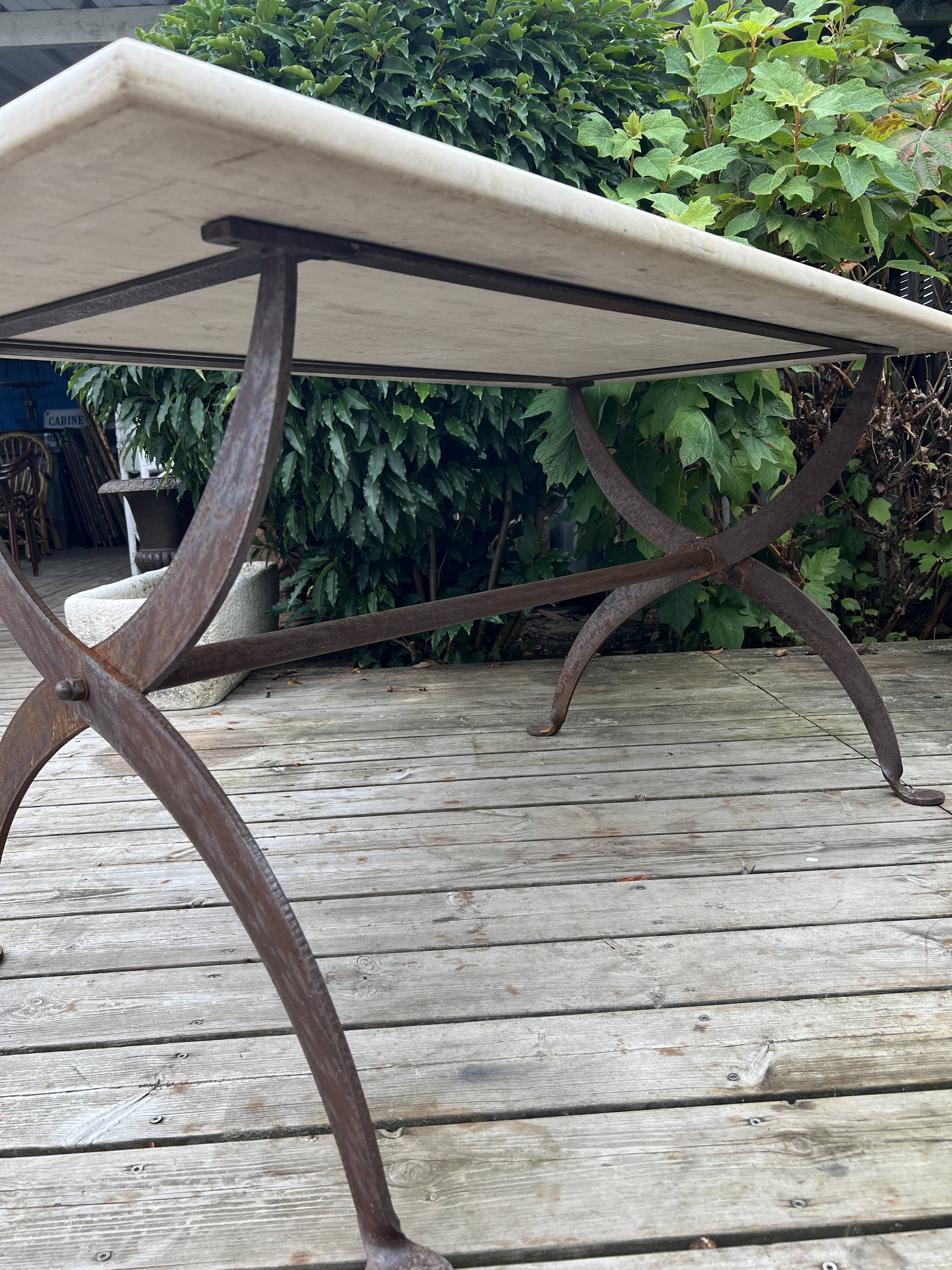 Indoor or outdoor dining table