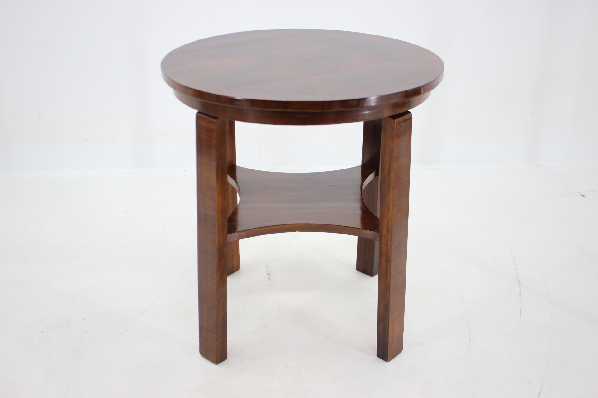 1910s office armchair J&J Kohn Nr.704 and side table,Czechoslovakia