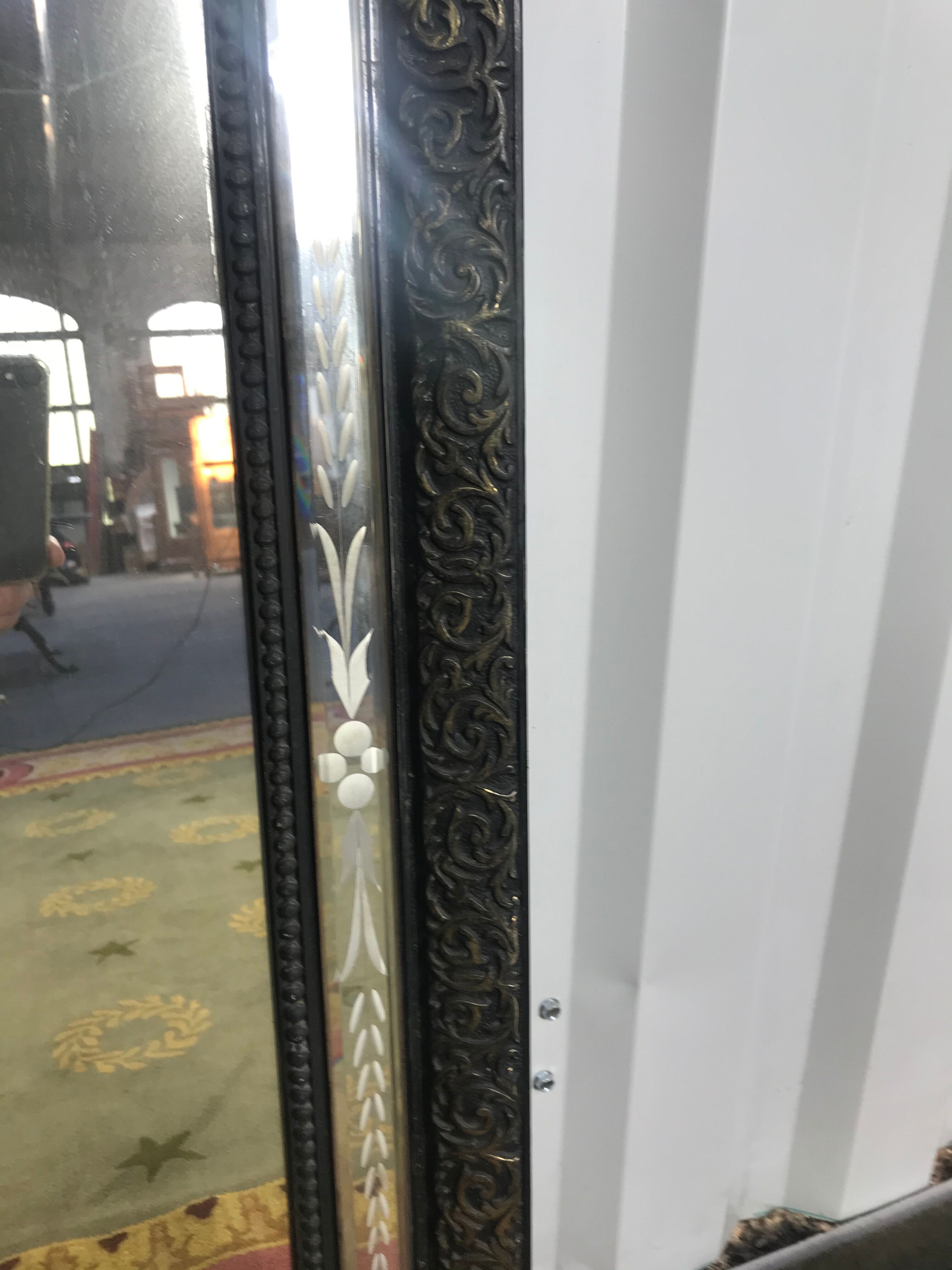 Napoleon III Period Mirror 120/73 cm