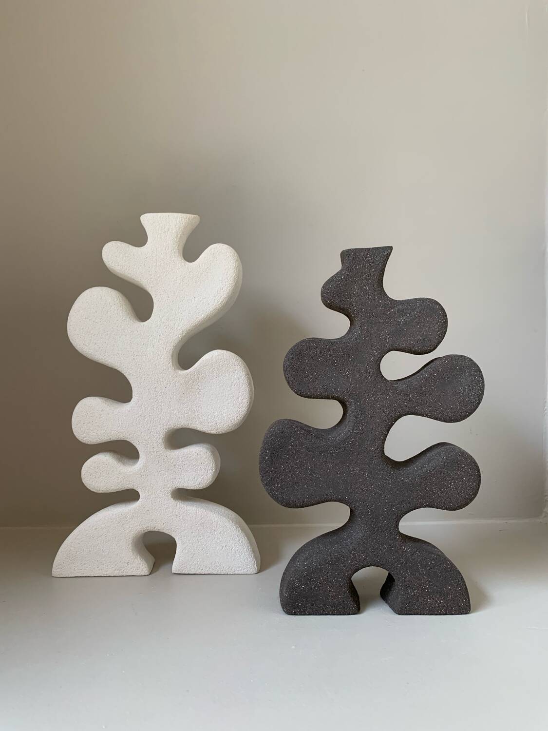 Vase in an organic shape