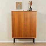 Walnut veneer wardrobe, 1960s