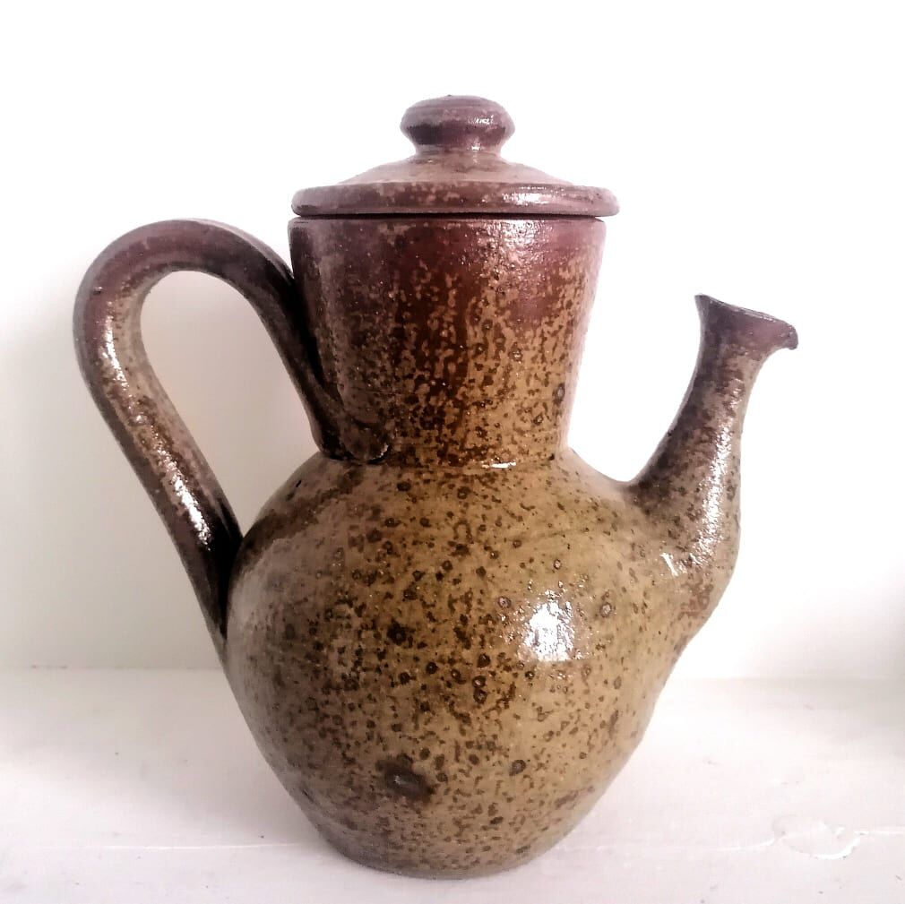 Stoneware service La borne by Guy baudat