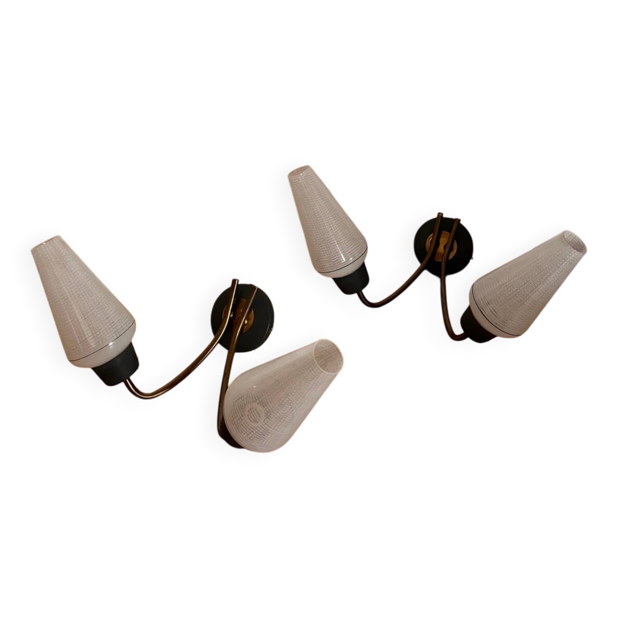 Pair of vintage wall lights