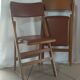 Paire de chaises des années 70