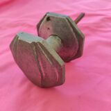 Aluminum Art Deco door handle