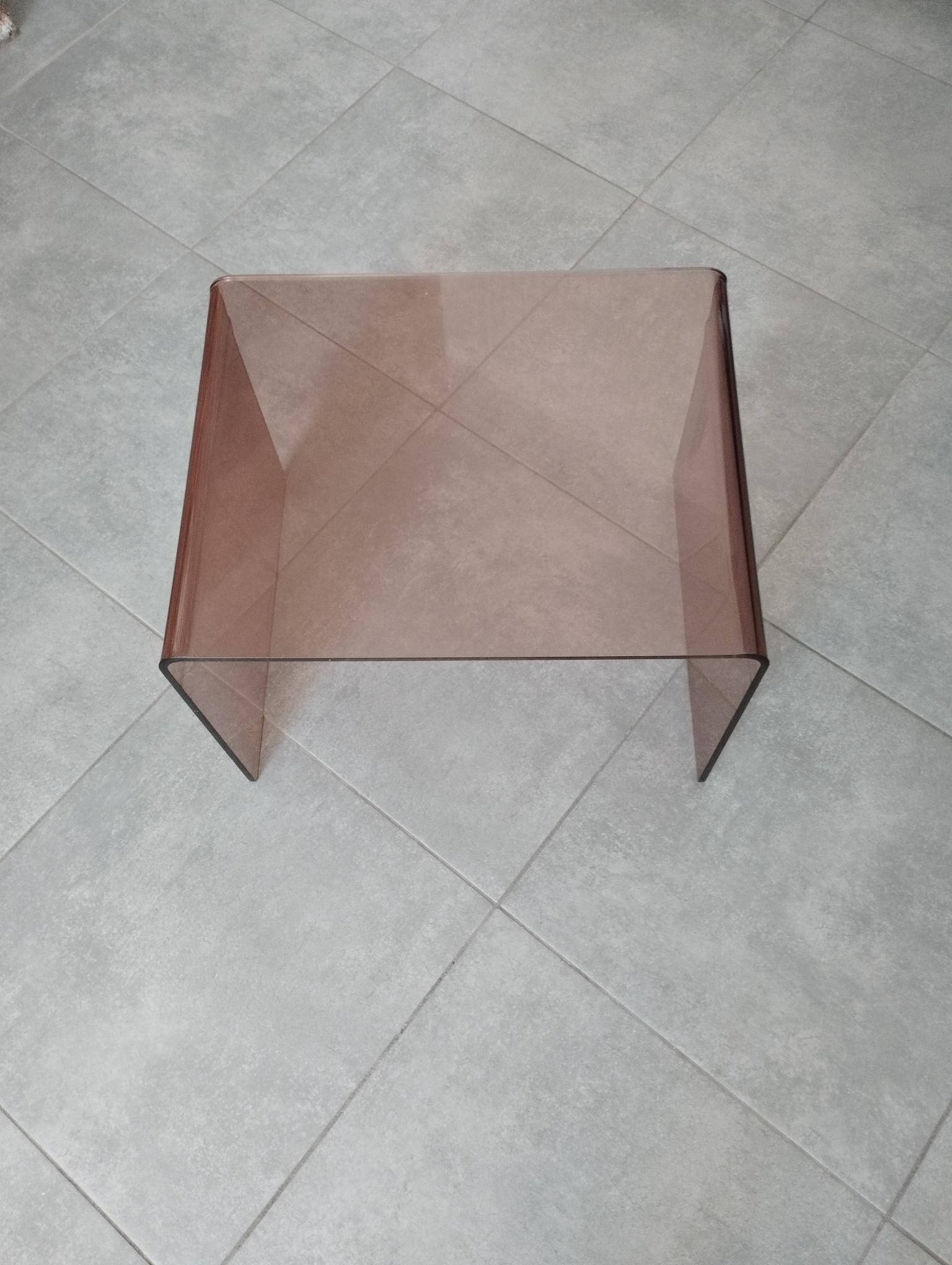 Designer furniture - side table - end table - bedside table by Michel Dumas - 1970 - vintage era