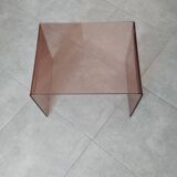 Designer furniture - side table - sofa end - bedside table by Michel Dumas - 1970 - vintage period