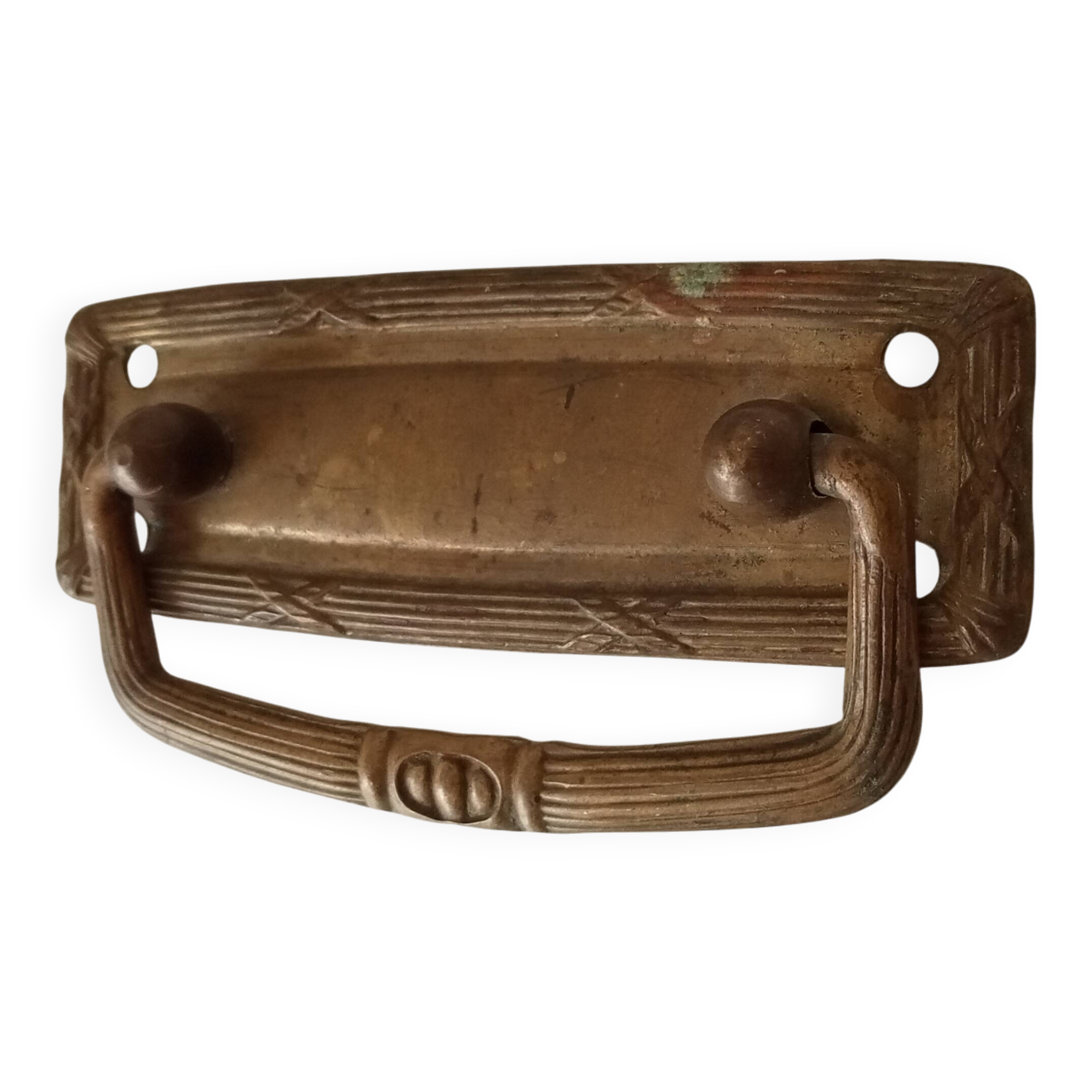 Old art deco furniture handle