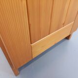 selected by Charlotte Perriand Les Arcs vintage pine storage unit from the 60s and 70s