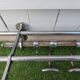 Wall mounted coat rack antique hat rack train chrome