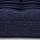 Togo three-seater sofa in dark blue boucle by Michel Ducaroy for Ligne Roset