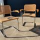 Série de 6 fauteuils B64 de Marcel Breuer