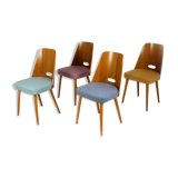 Mid-Century Chairs from ONV Pisek, 1963, Set of 4