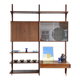 Système de shelving Poul Cadovius, palissandre