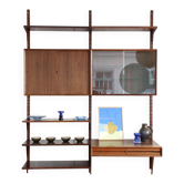 Poul Cadovius shelving system, rosewood