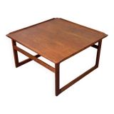 Table basse en teck des années 60-70 Kubus par Jalk Vodder Andersen pour Dyrlund Danemark