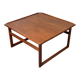 Table basse en teck des années 60-70 Kubus par Jalk Vodder Andersen pour Dyrlund Danemark