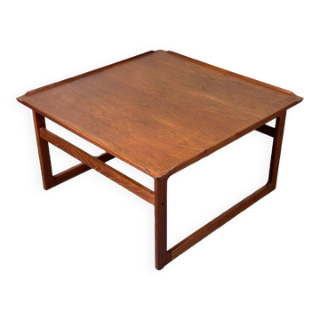 Table basse en teck des années 60-70 Kubus par Jalk Vodder Andersen pour Dyrlund Danemark
