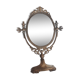 Brass psyche mirror 29x40cm