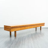 Low row, walnut wood, restored, 270cm