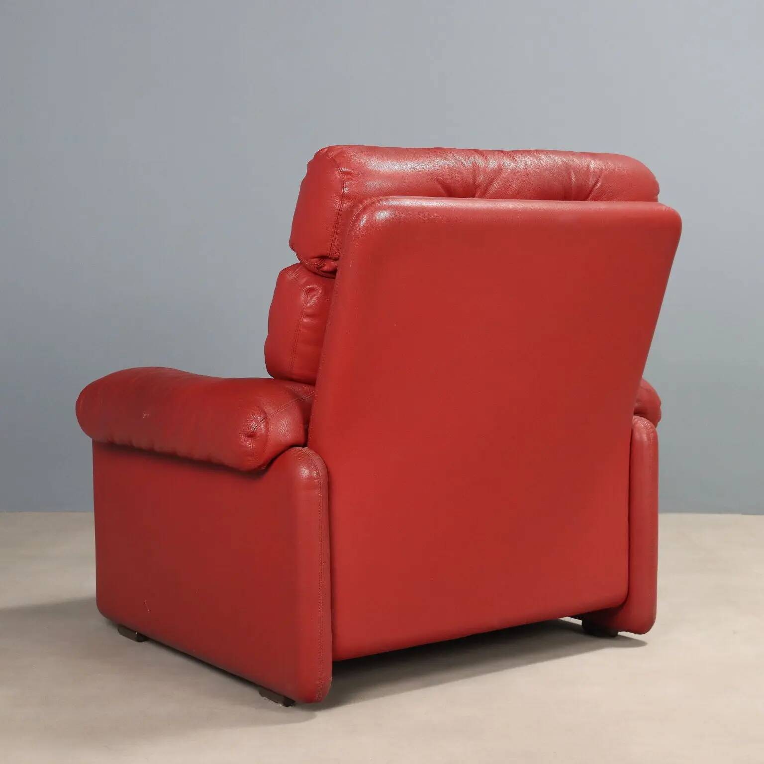 B&B Coronado armchair, vintage design by Tobia Scarpa, 1970s-80s.