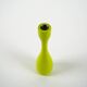 Lime-coloured candlestick, Danish design, 1970s, made in Denmark