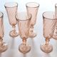 Champagne flutes rosaline swirl arcoroc luminarc