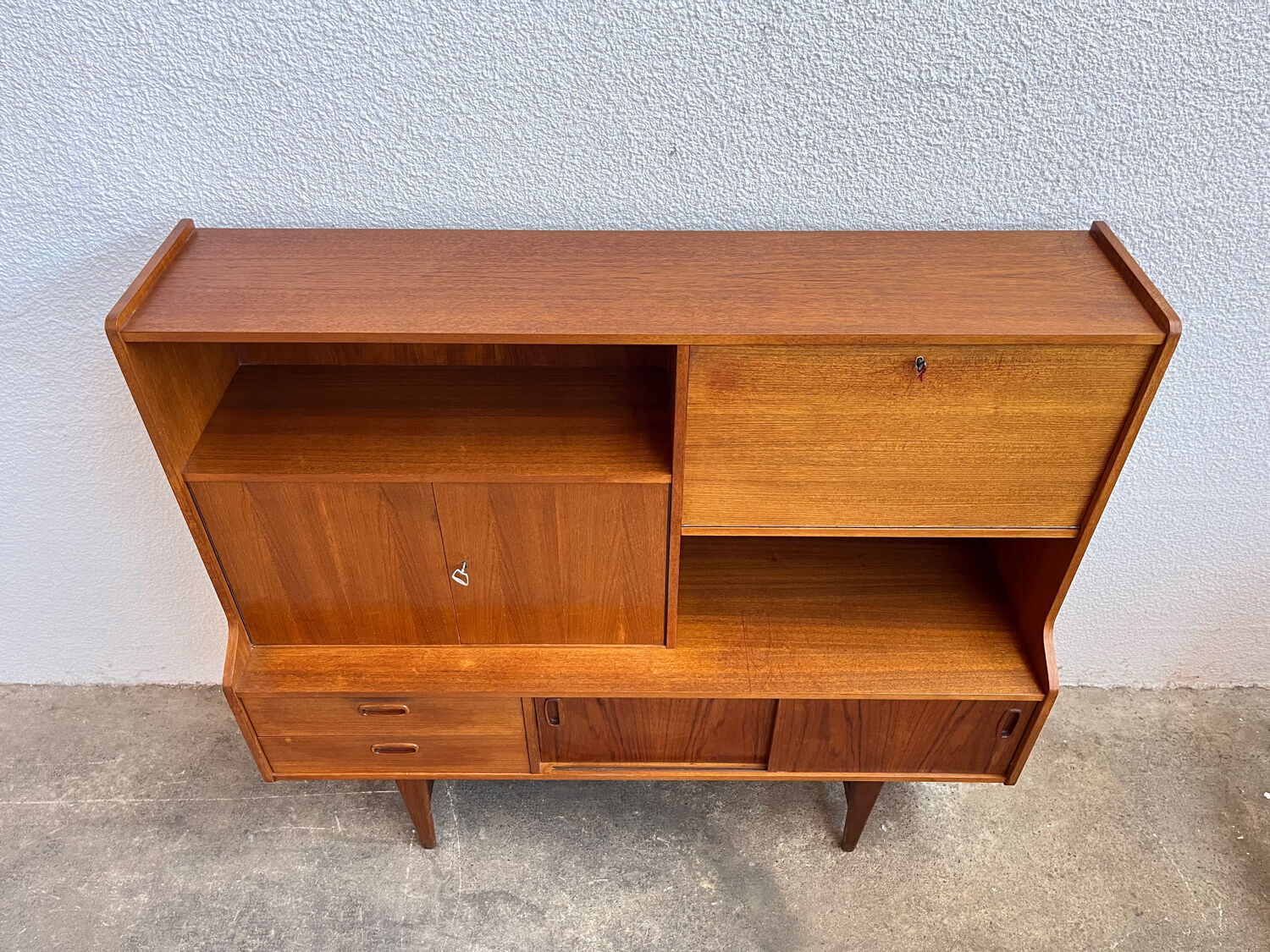 Teak sideboard 60s
