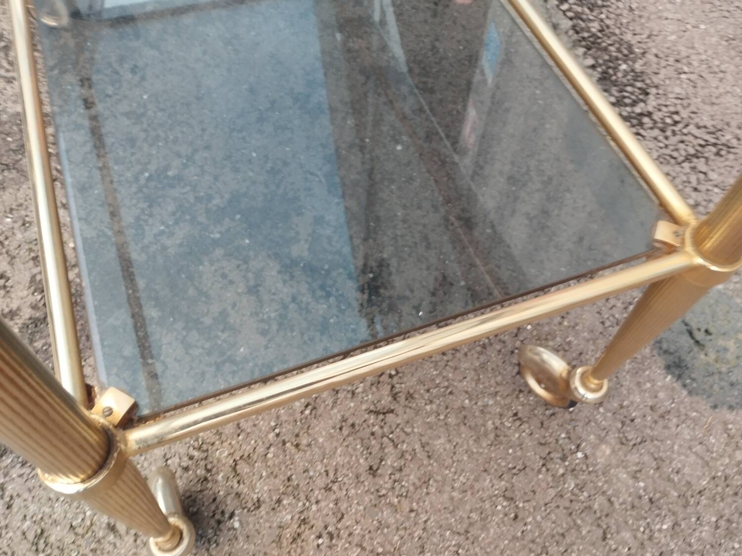 Table basse ancienne vintage style louis xvi