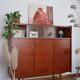 Scandinavian library buffet
