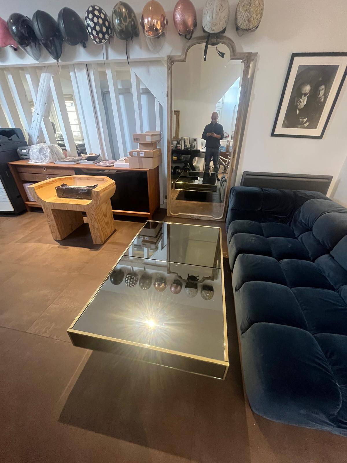 Table basse willy rizzo