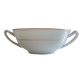 Tasse trembleuse porcelaine U.C. Limoges France vers 1920