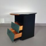 Ensemble Giorgetti 1990 par Umberto Asnago / tables de chevet / tables d'appoint