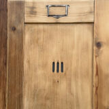 Vintage wooden wardrobe from 1940.