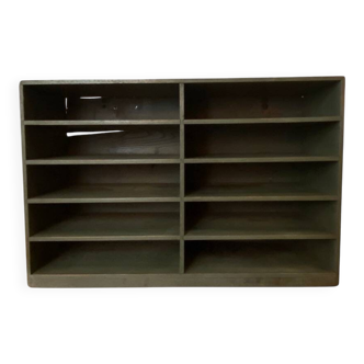 Antique wooden wall shelf – wall cubby