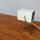 Modern mid-century German cube table lamp by Kaiser Leuchten, 1960s.