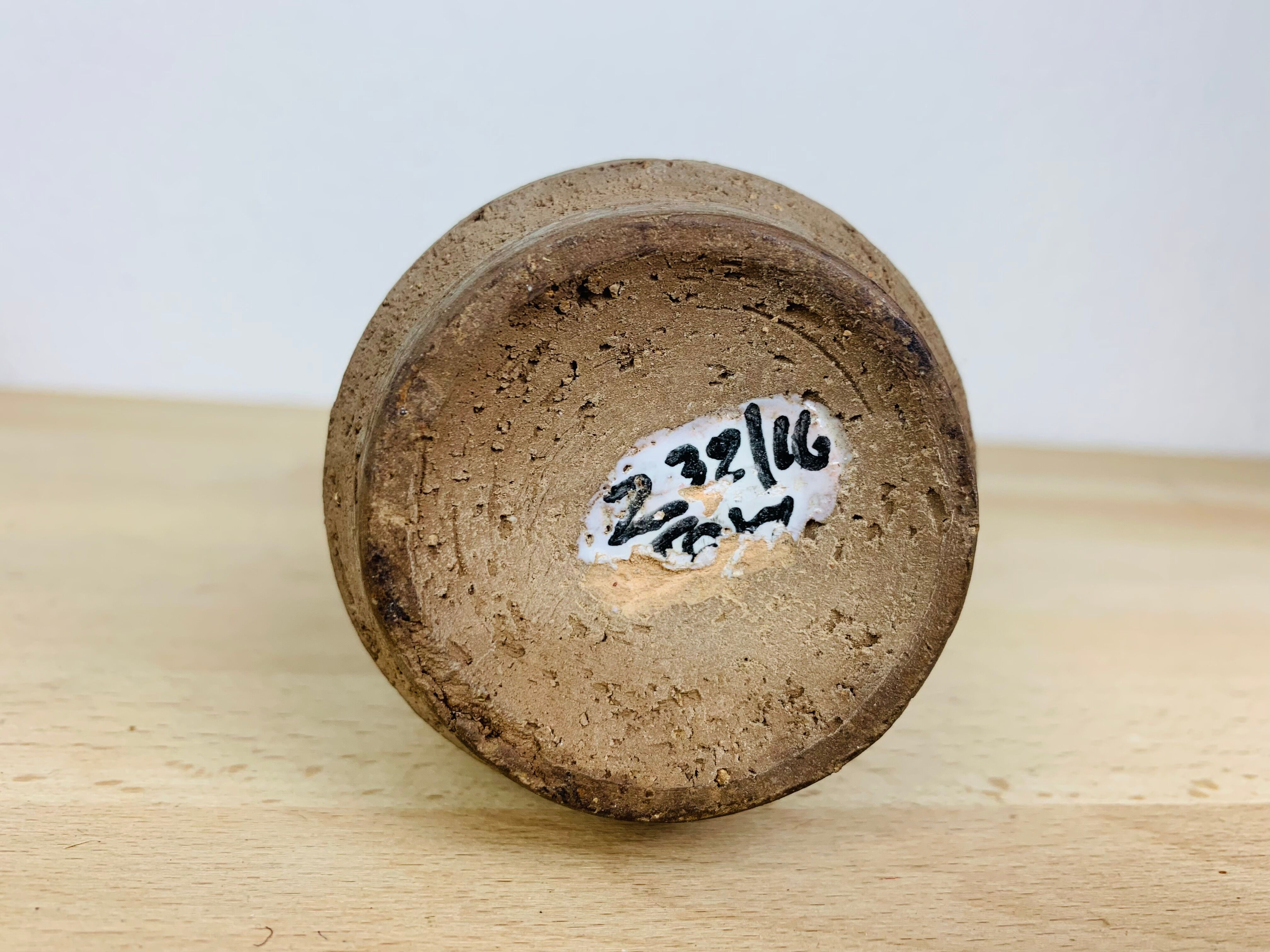 Italian roller vase, ceramic 50s