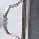 Antique silver-plated serving tray / 60 cm / 45 cm, hallmarks