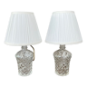 Duo de lampes de chevet